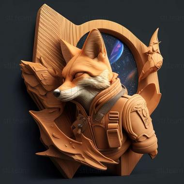 3D model Star Fox game (STL)